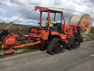 DITCH WITCH RT80 QUAD TRAINING IN SCOTLAND